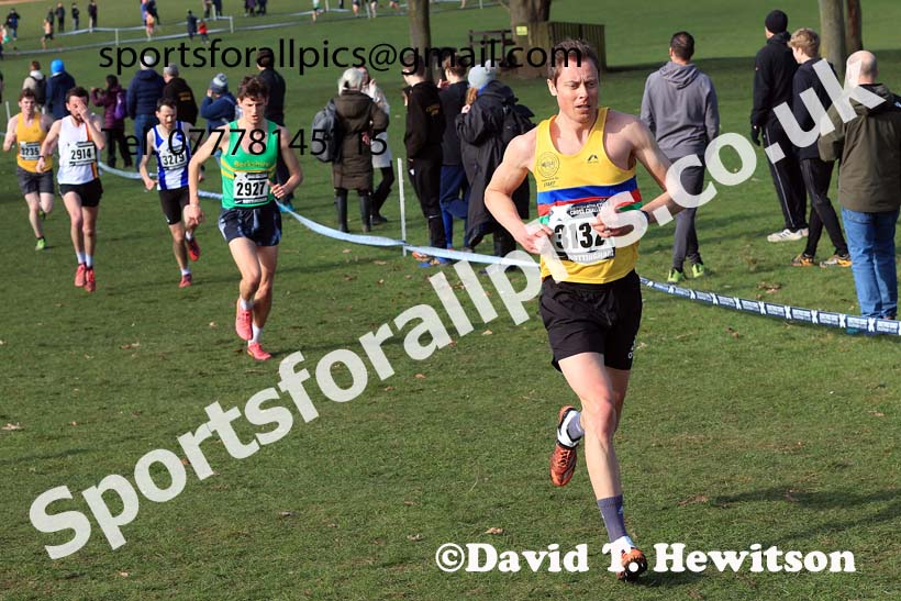 Senior Men, 2024 CAU Inter Counties Cross Country Champs., Wollaton Park, Nottingham. Photo: David T. Hewitson/Sports for All Pics